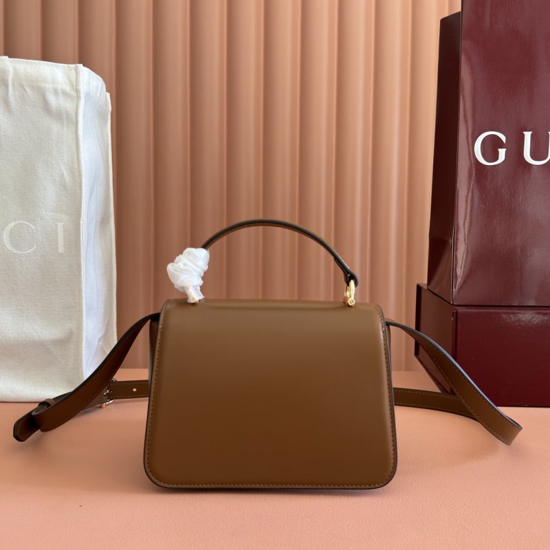 Сумка кожаная Gucci Siena 19 см фото 2