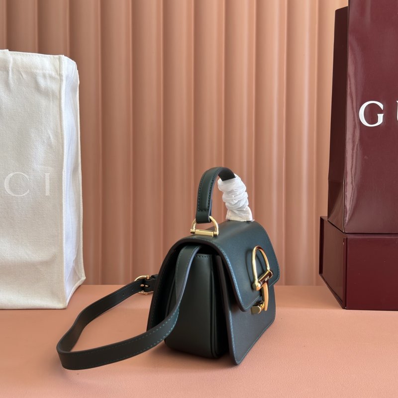 Сумка кожаная Gucci Siena 19 см фото 3