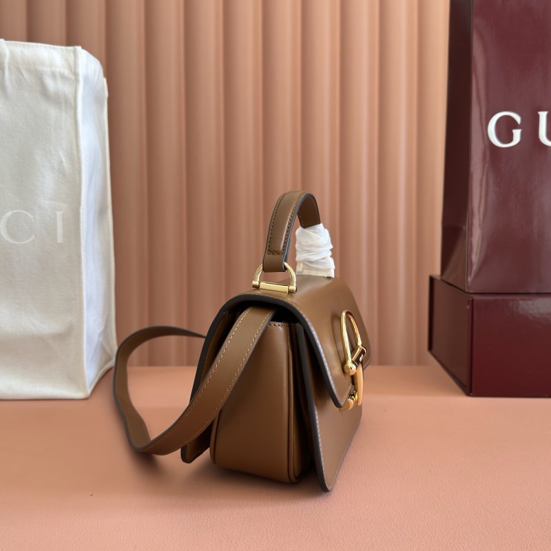 Сумка кожаная Gucci Siena 19 см фото 3