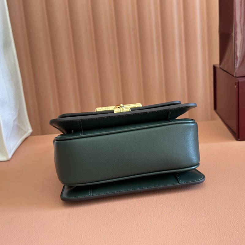 Сумка кожаная Gucci Siena 19 см фото 4