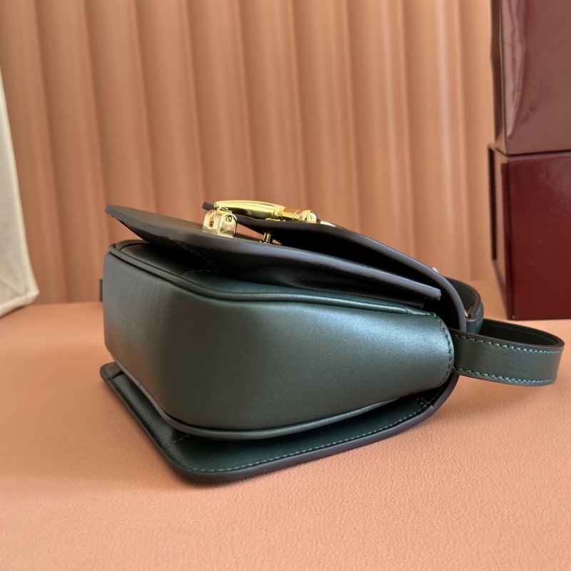 Сумка кожаная Gucci Siena 19 см фото 7