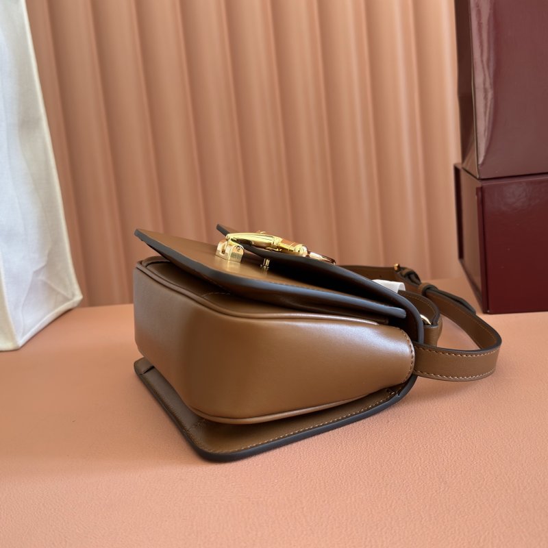 Сумка кожаная Gucci Siena 19 см фото 7