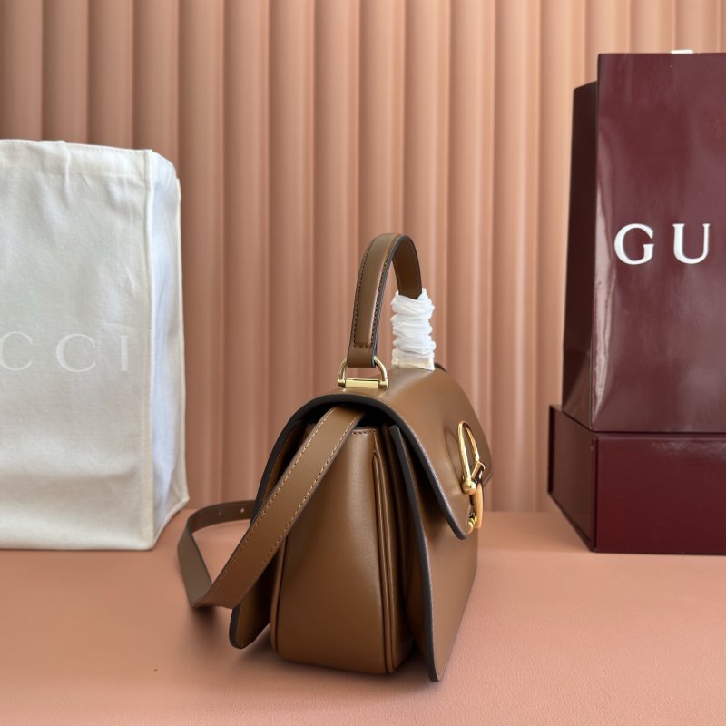 Сумка кожаная Gucci Siena 25 см фото 3