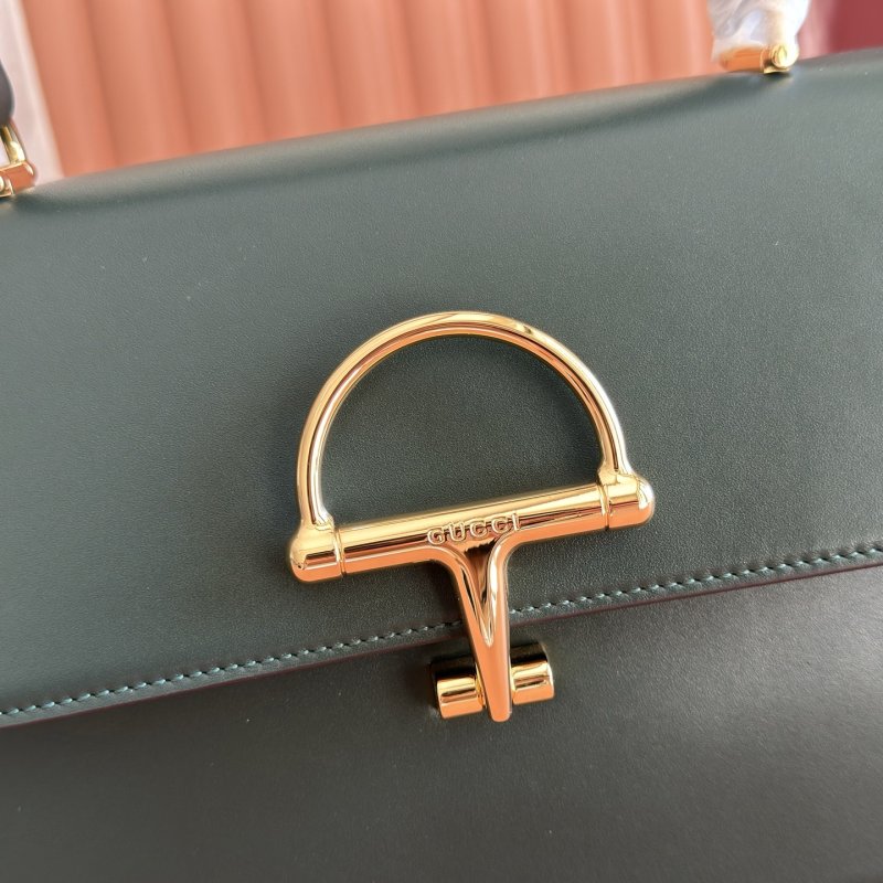 Сумка кожаная Gucci Siena 25 см фото 5