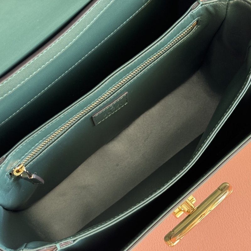 Сумка кожаная Gucci Siena 25 см фото 9