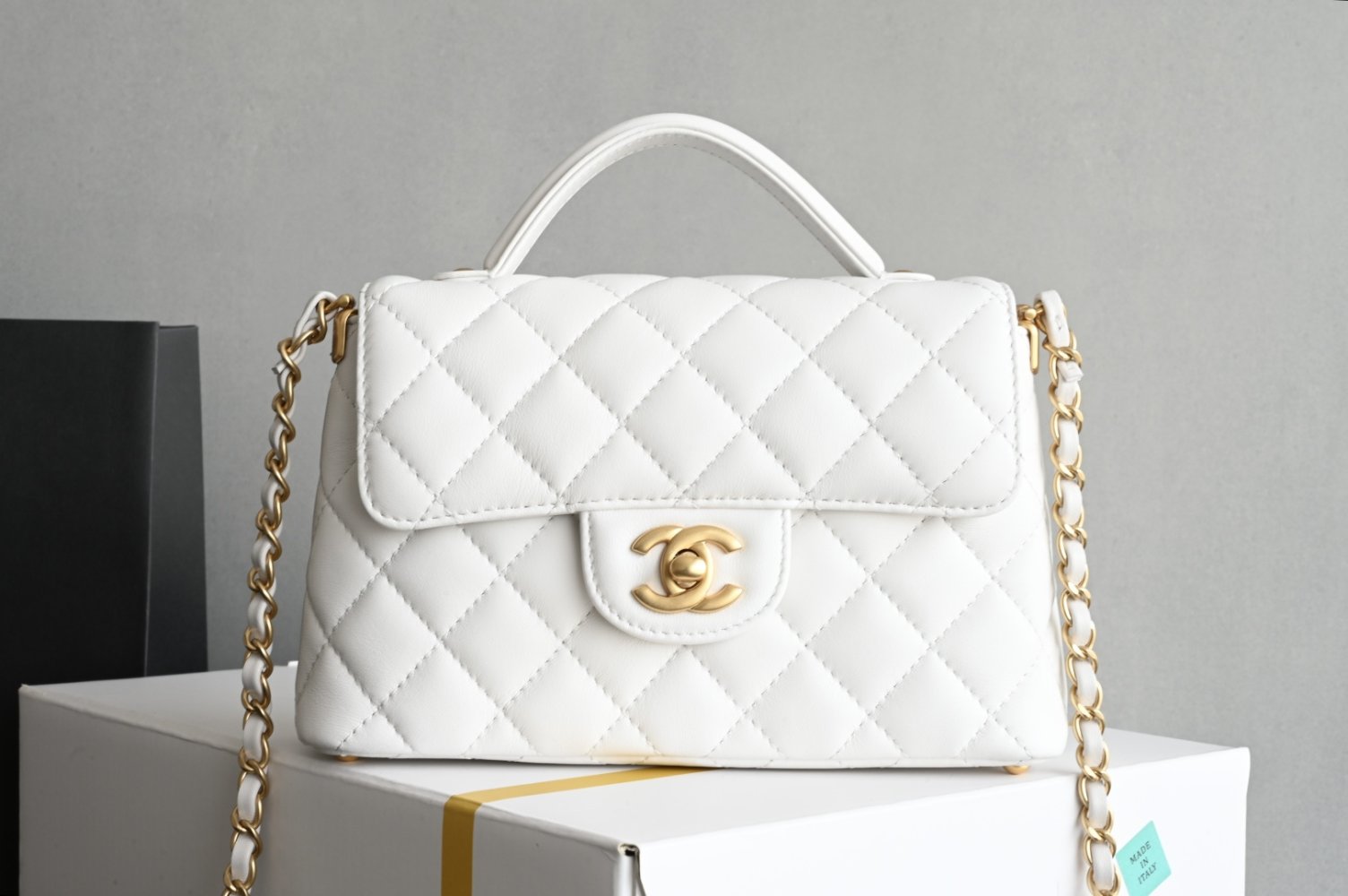 Сумка кожаная Kelly 25P 22 см