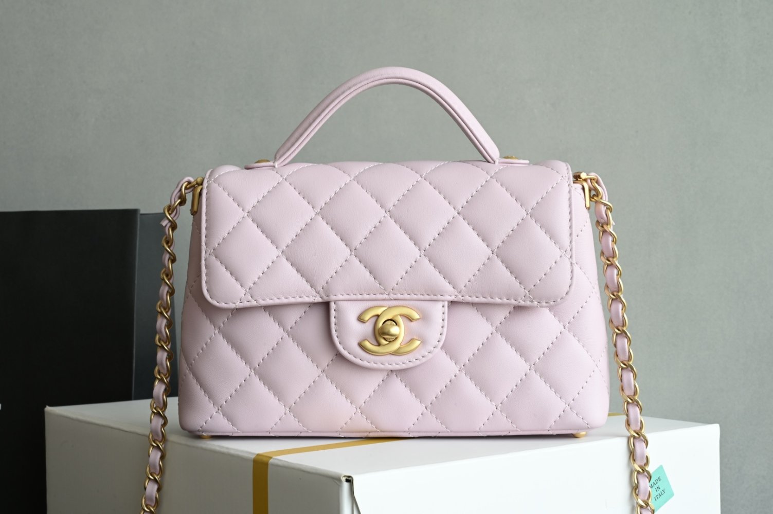 Сумка кожаная Kelly 25P 22 см