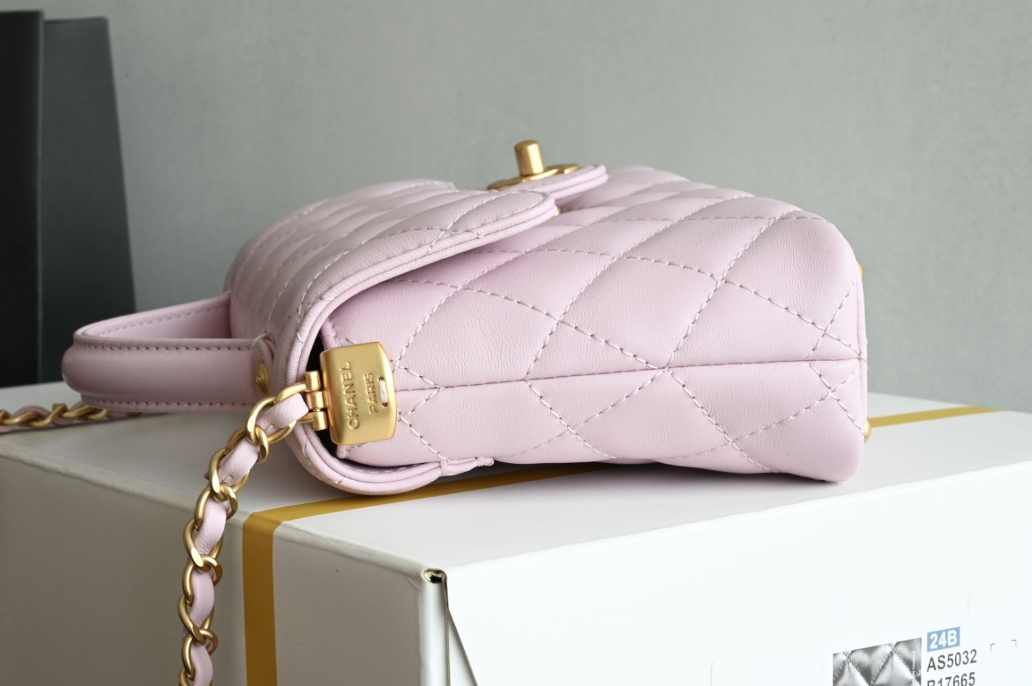 Сумка кожаная Kelly 25P 22 см фото 4