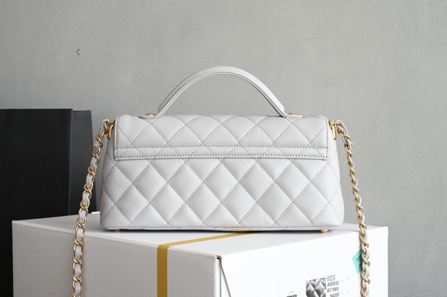 Сумка кожаная Kelly Chanel 25P 22 см фото 2