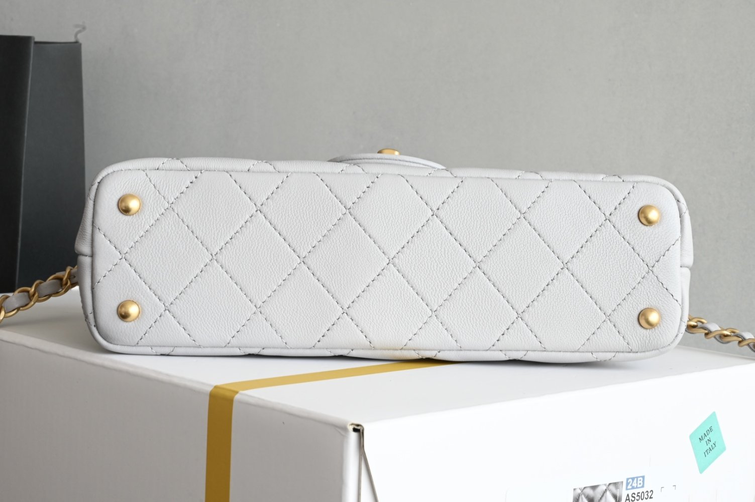 Сумка кожаная Kelly Chanel 25P 22 см фото 3