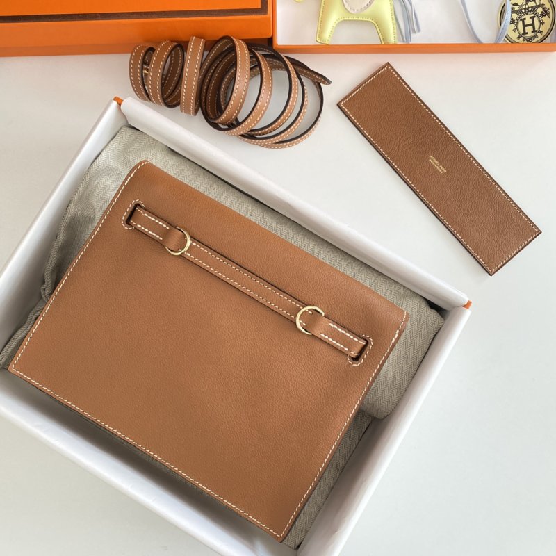 Сумка кожаная Kelly danse II Gold 22 см фото 2