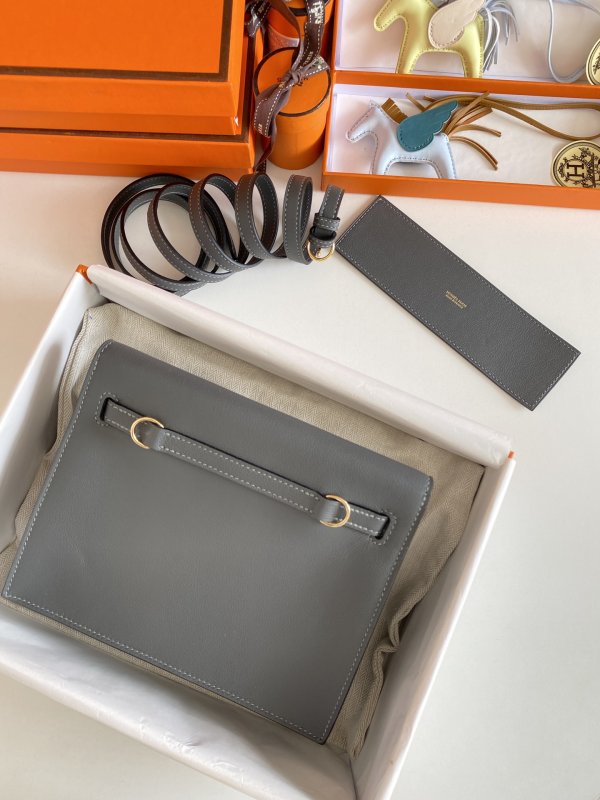 Сумка кожаная Kelly danse II Gold 22 см фото 2