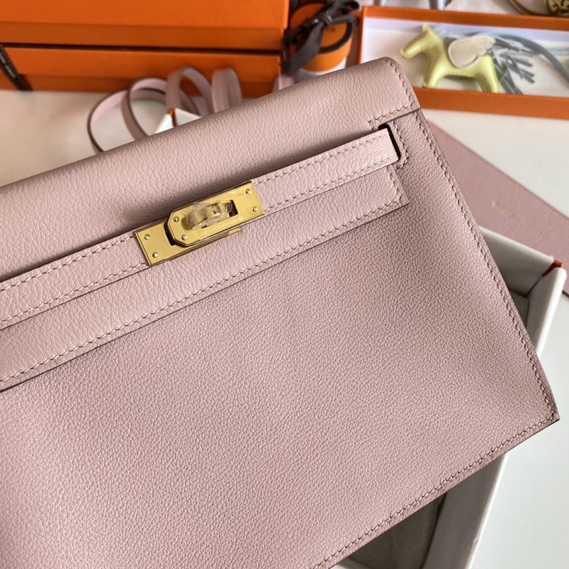 Сумка кожаная Kelly danse II Gold 22 см фото 3