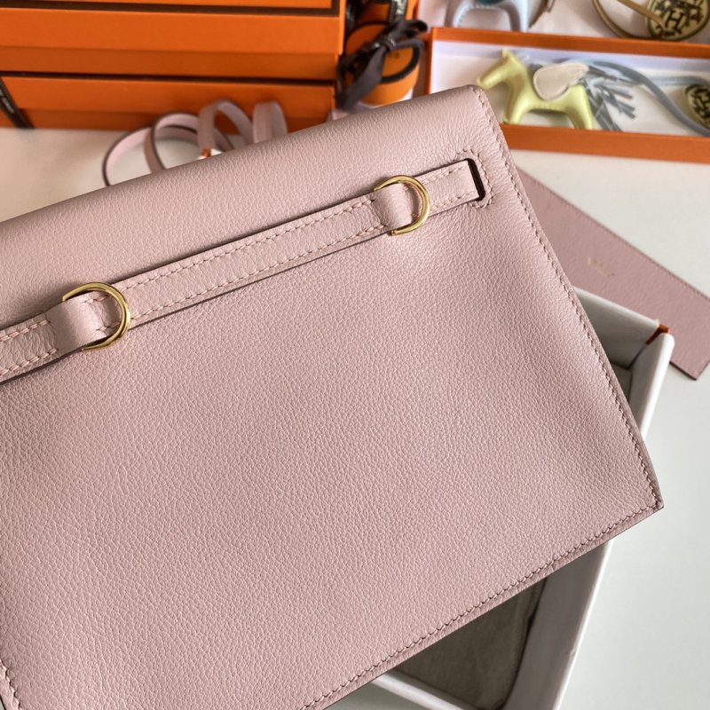 Сумка кожаная Kelly danse II Gold 22 см фото 4