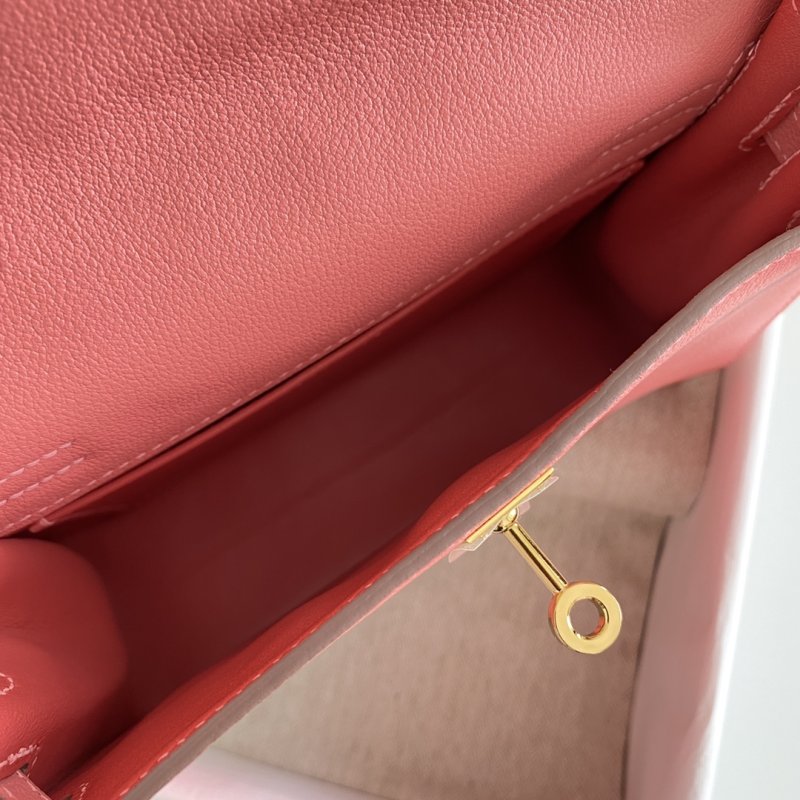 Сумка кожаная Kelly danse II Gold 22 см фото 6