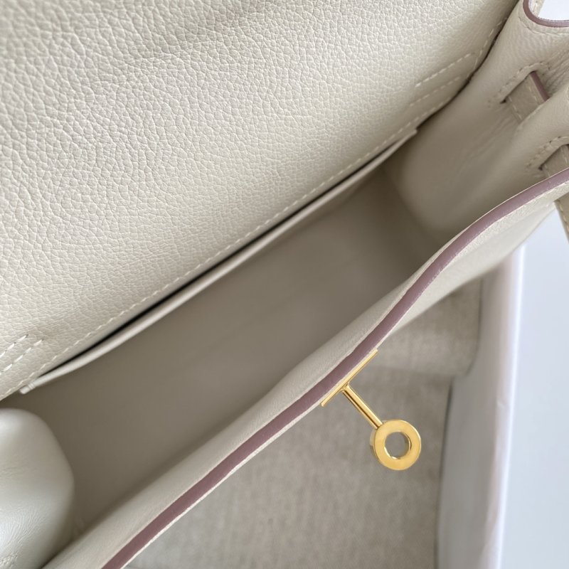 Сумка кожаная Kelly danse II Gold 22 см фото 6