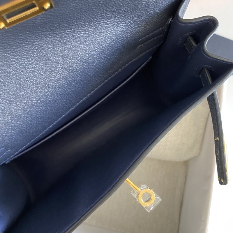 Сумка кожаная Kelly danse II Gold 22 см фото 6