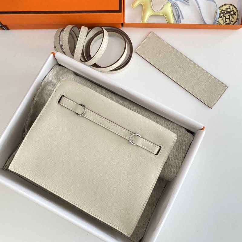 Сумка кожаная Kelly danse II Silver 22 см фото 2