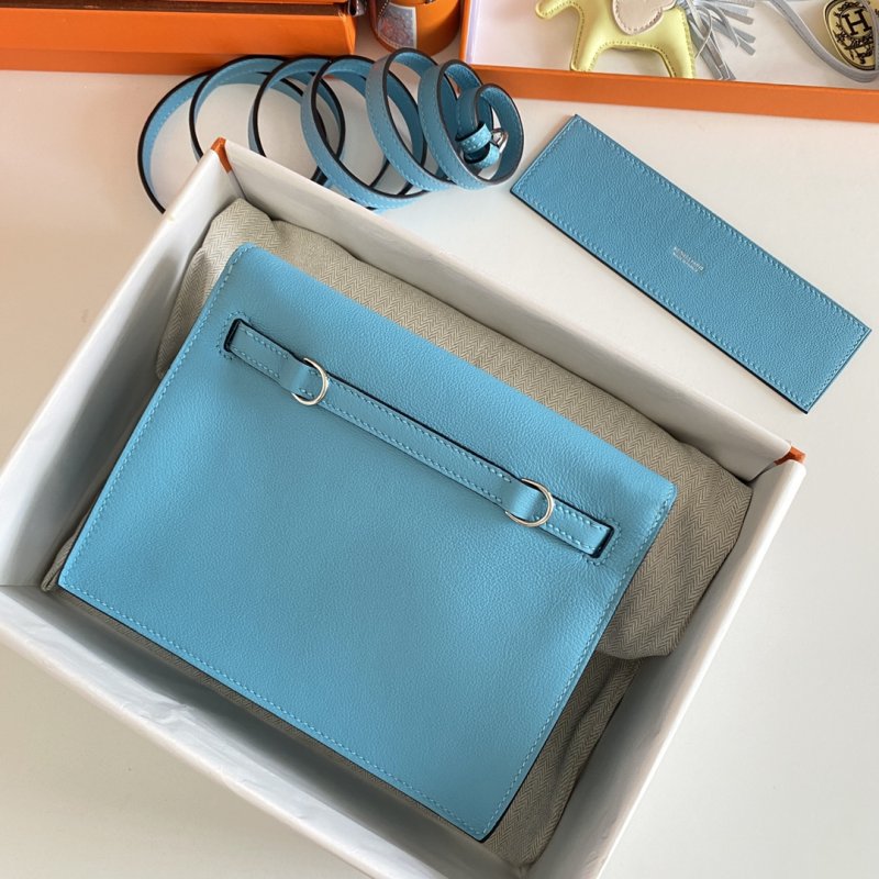 Сумка кожаная Kelly danse II Silver 22 см фото 2