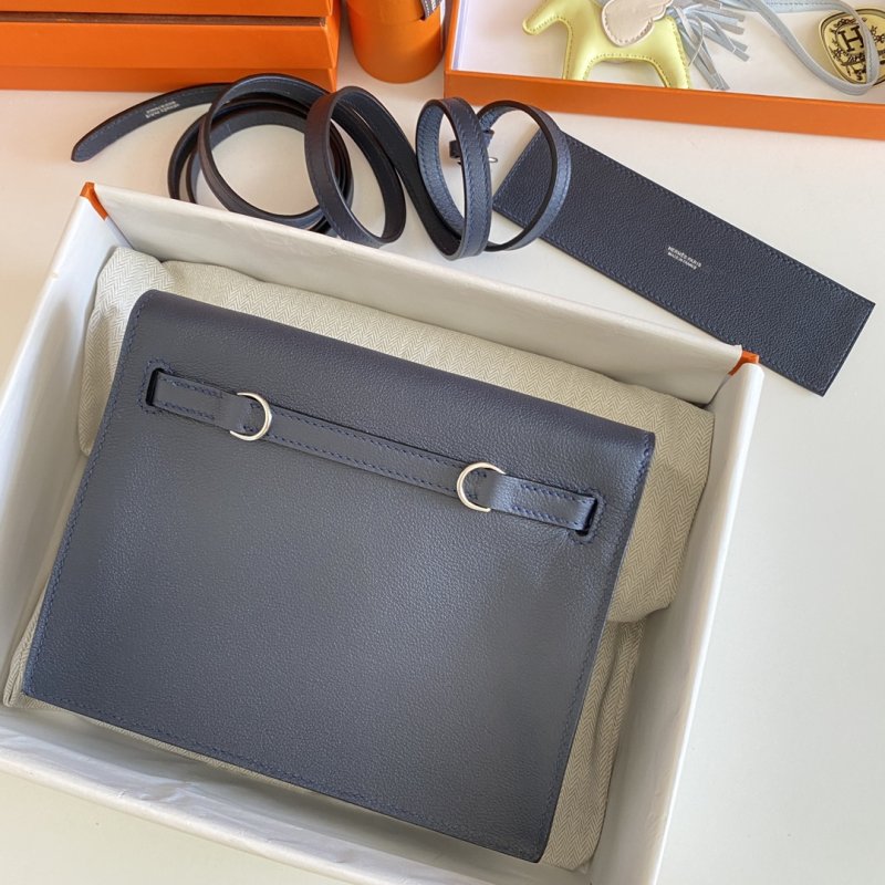 Сумка кожаная Kelly danse II Silver 22 см фото 2