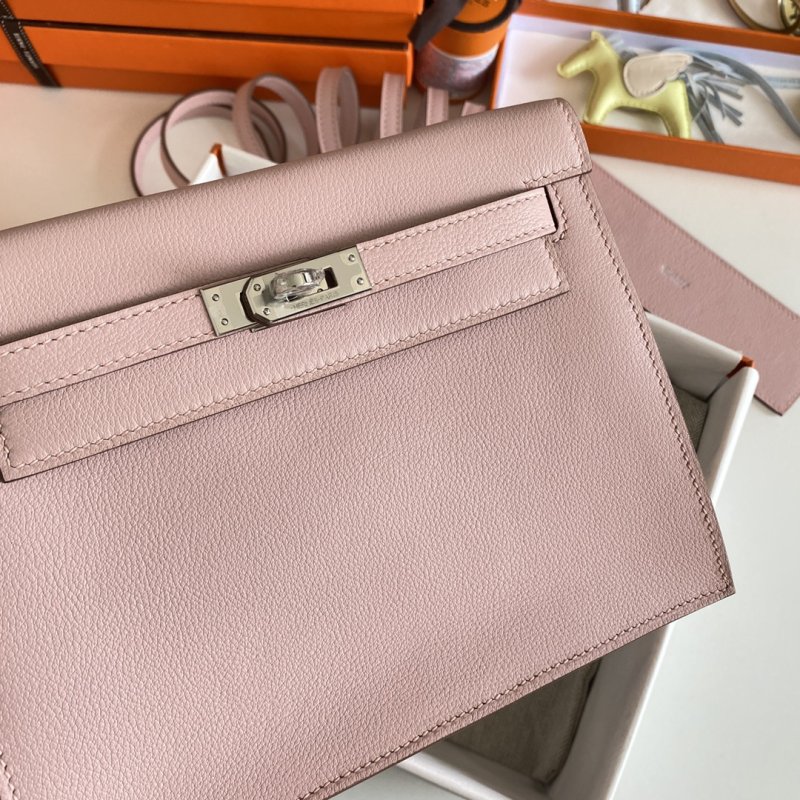 Сумка кожаная Kelly danse II Silver 22 см фото 2