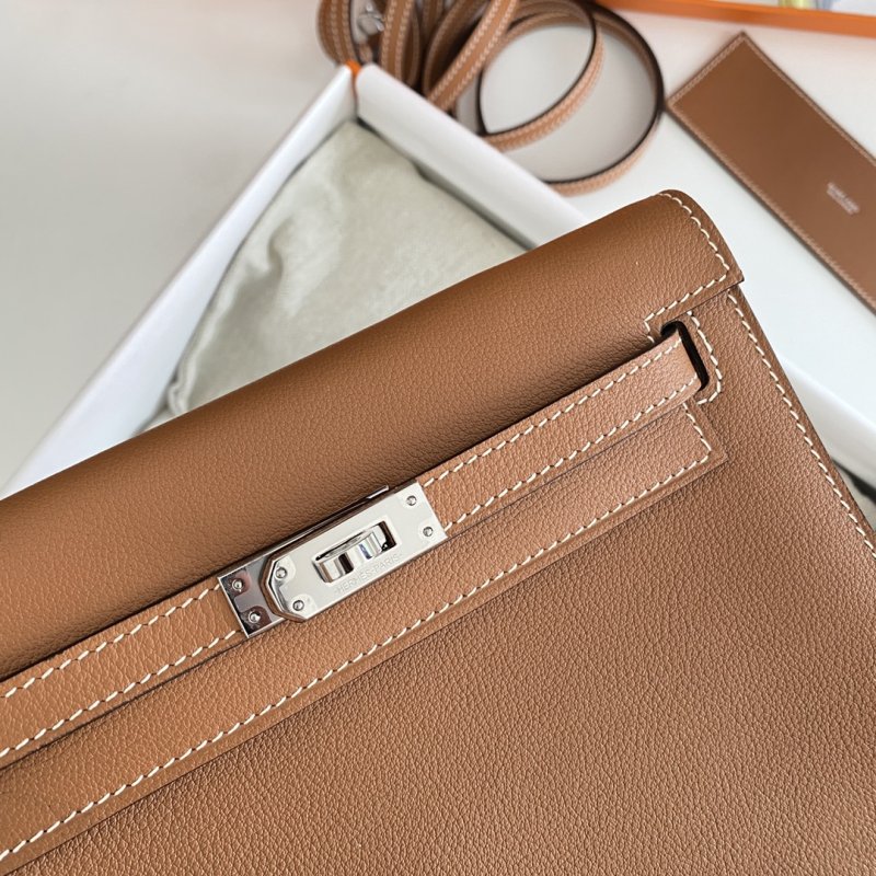 Сумка кожаная Kelly danse II Silver 22 см фото 3