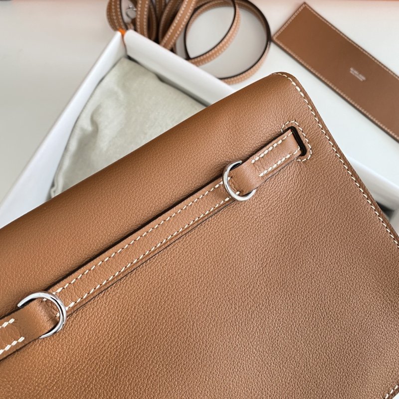 Сумка кожаная Kelly danse II Silver 22 см фото 4