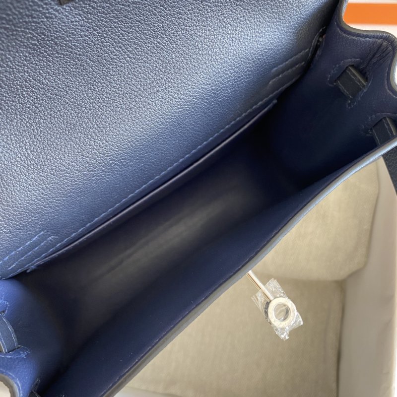 Сумка кожаная Kelly danse II Silver 22 см фото 6