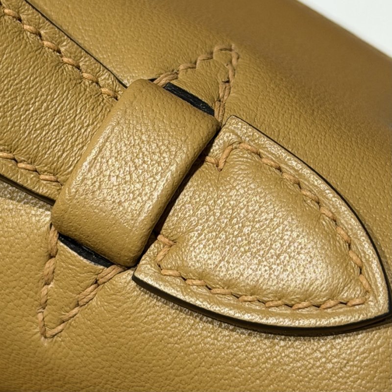 A bag leather Kelly Pochett Swift 22 cm фото 2