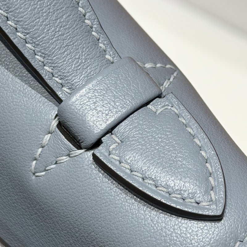 A bag leather Kelly Pochett Swift 22 cm фото 2