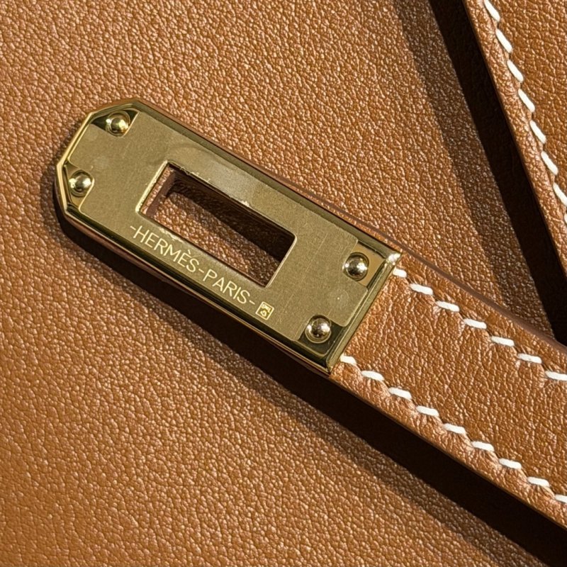 Сумка кожаная Kelly Pochett Swift 22 см фото 2