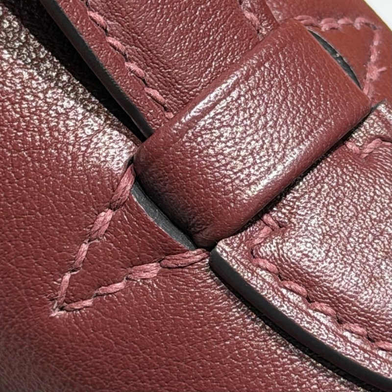 A bag leather Kelly Pochett Swift 22 cm фото 3