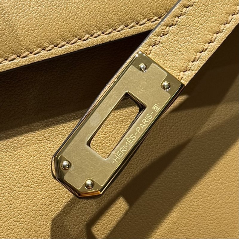 A bag leather Kelly Pochett Swift 22 cm фото 4