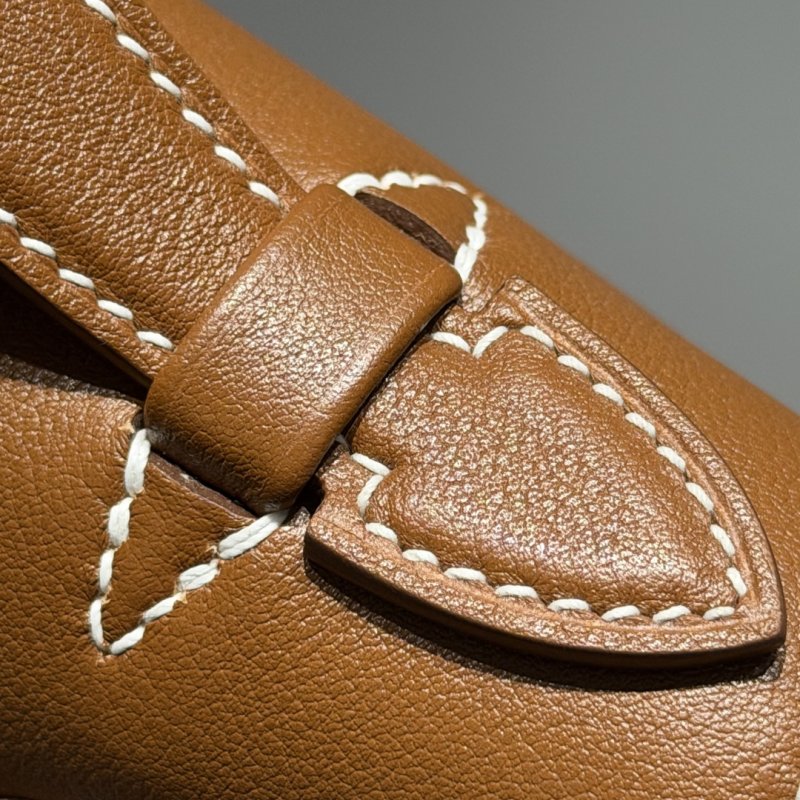 Сумка кожаная Kelly Pochett Swift 22 см фото 5