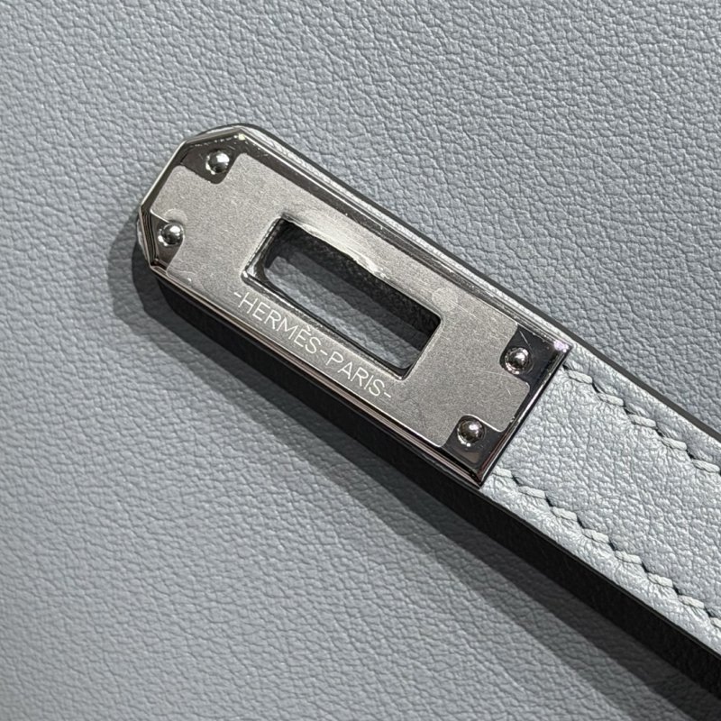 A bag leather Kelly Pochett Swift 22 cm фото 6