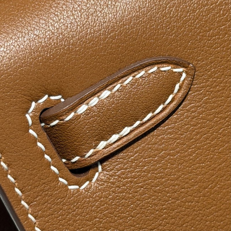 Сумка кожаная Kelly Pochett Swift 22 см фото 6