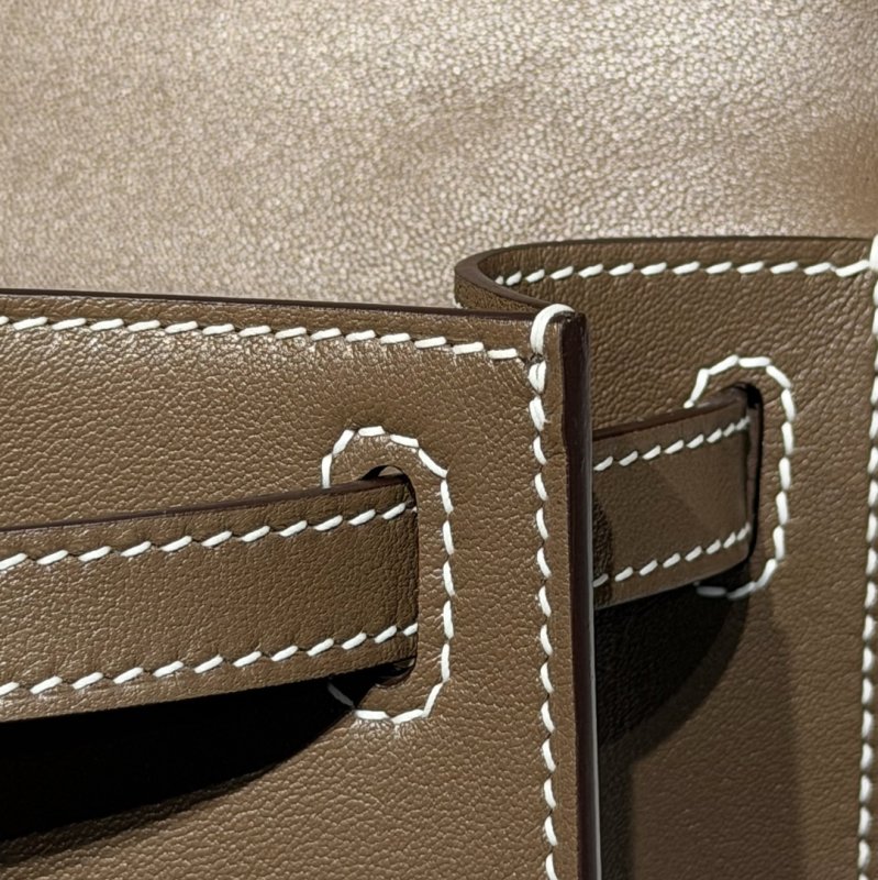 Сумка кожаная Kelly Pochett Swift 22 см фото 6