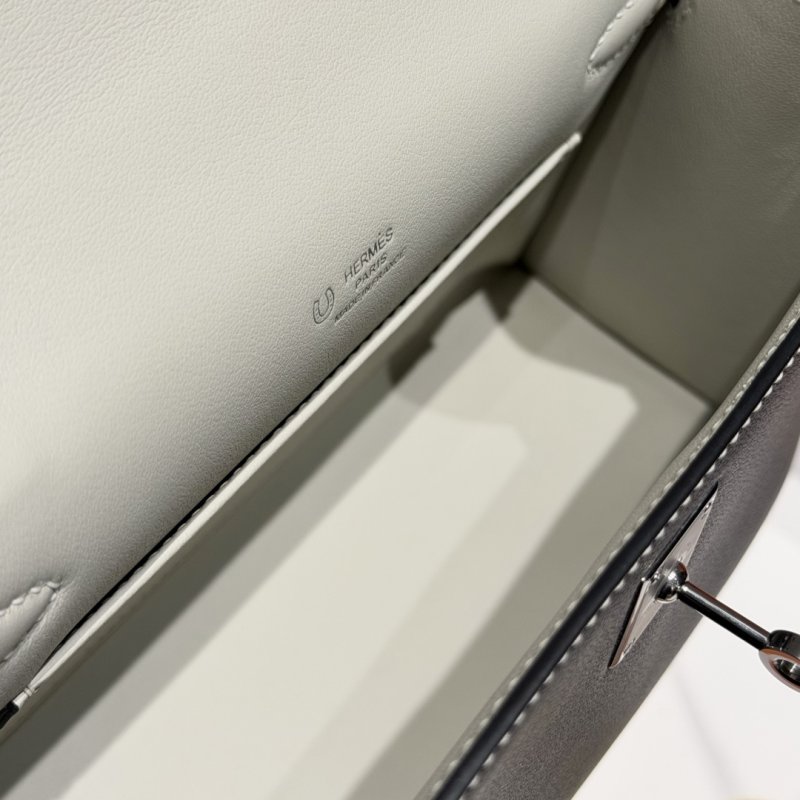 A bag leather Kelly Pochett Swift 22 cm фото 7