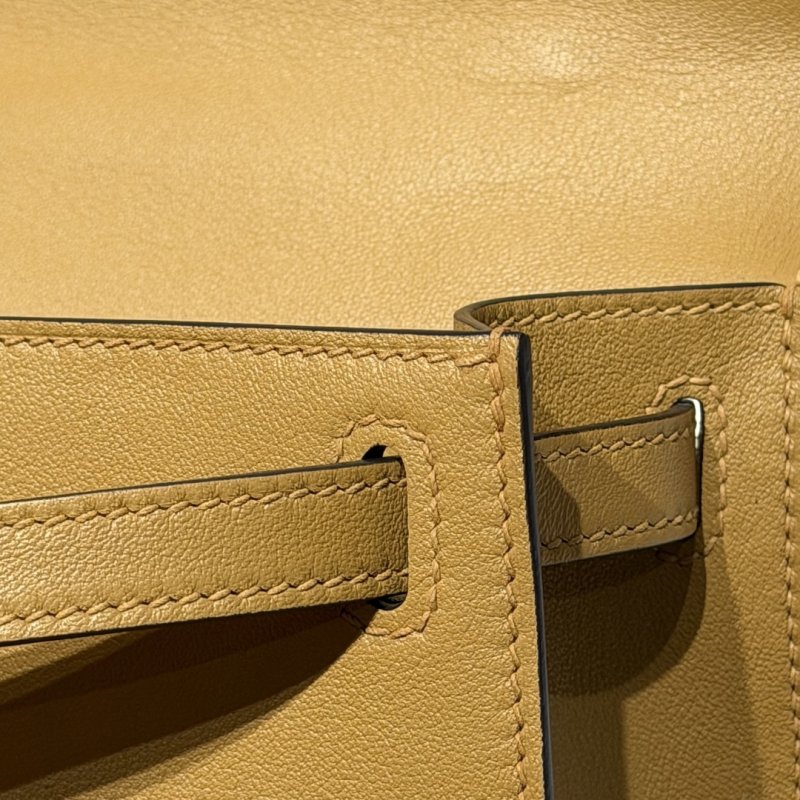 A bag leather Kelly Pochett Swift 22 cm фото 7