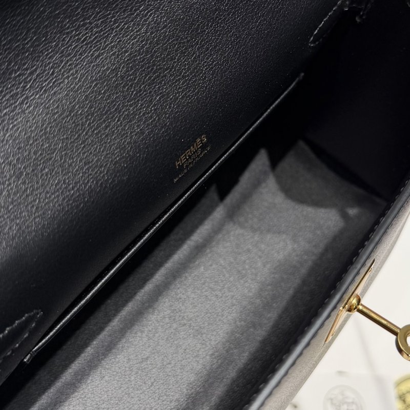 Сумка кожаная Kelly Pochett Swift 22 см фото 8