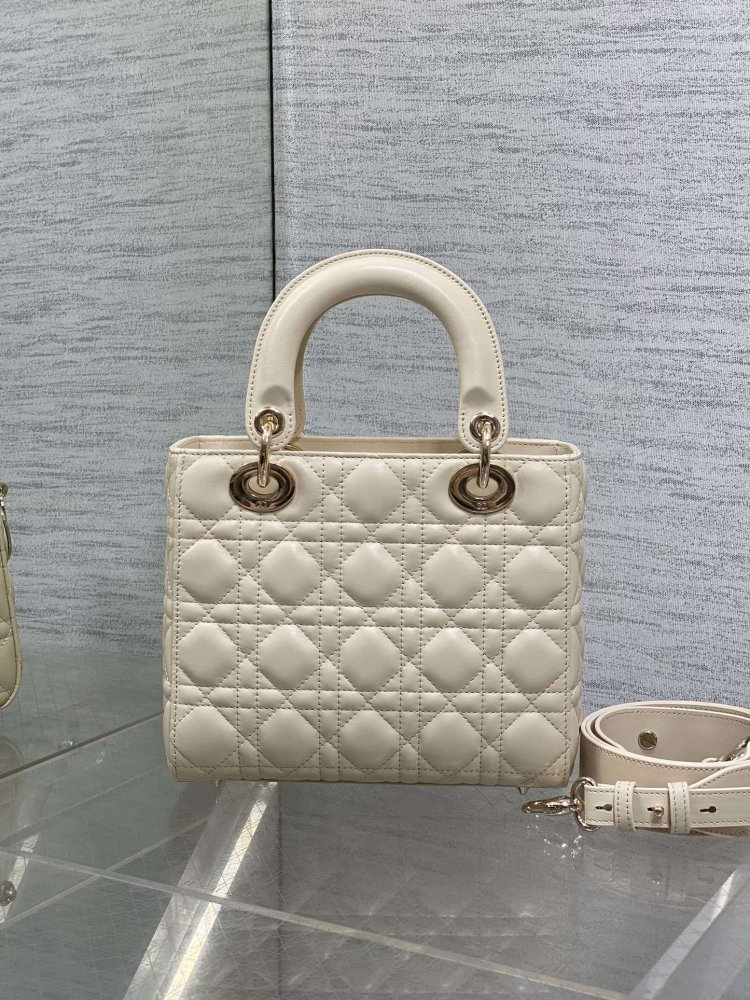 Сумка шкіряна Lady Dior 20 см фото 5