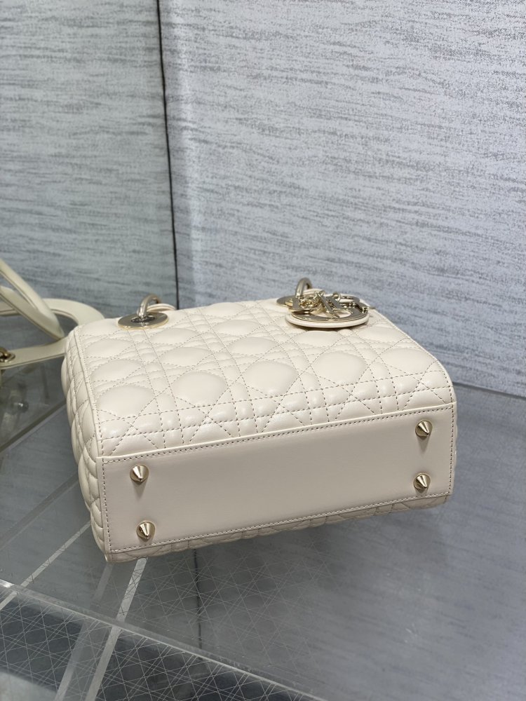 Сумка шкіряна Lady Dior 20 см фото 7