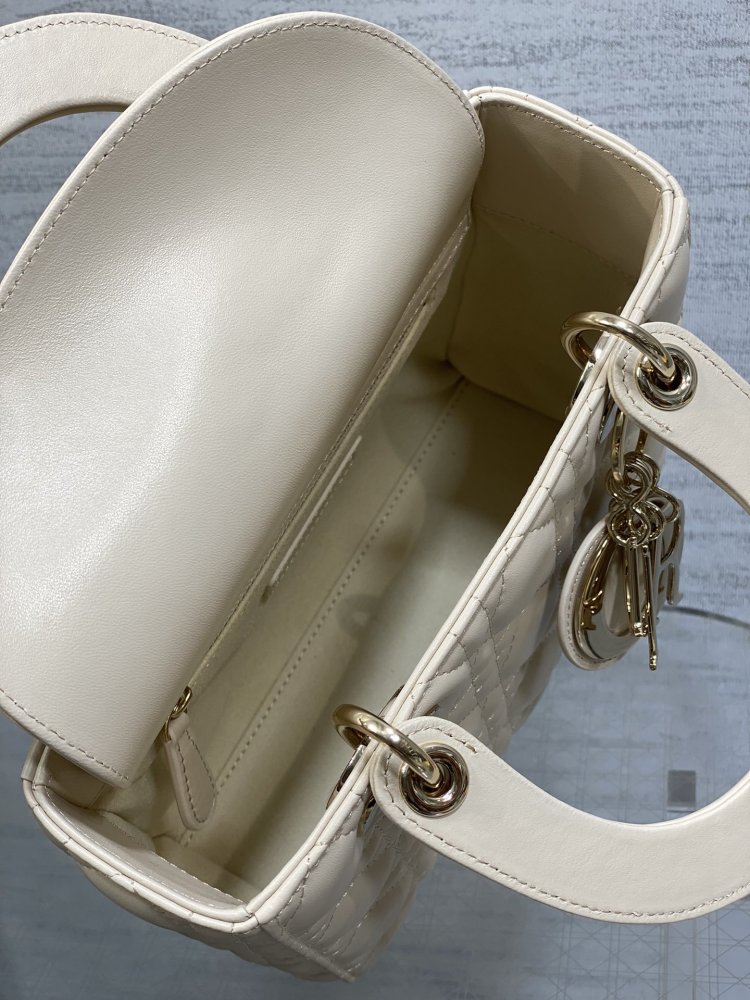 Сумка шкіряна Lady Dior 20 см фото 8