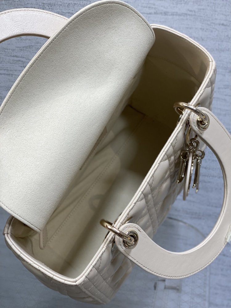 Сумка шкіряна Lady Dior 24 см фото 8