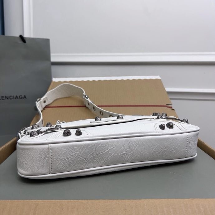 Сумка кожаная Le Cagole 30 см фото 2