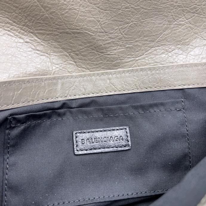 Сумка кожаная Le Cagole 30 см фото 9