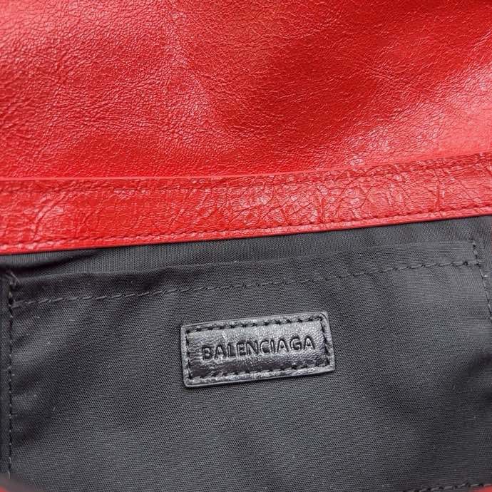 Сумка кожаная Le Cagole 30 см фото 9