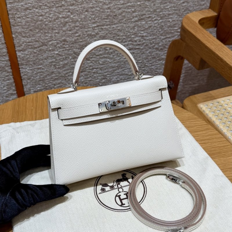 Сумка кожаная Mini Kelly 19 см в коже Epsom