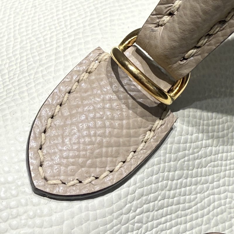 Сумка кожаная Mini Kelly 19 см фото 3