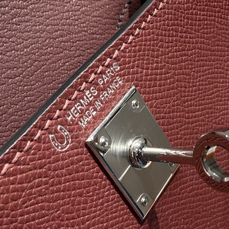 Сумка кожаная Mini Kelly 19 см фото 4